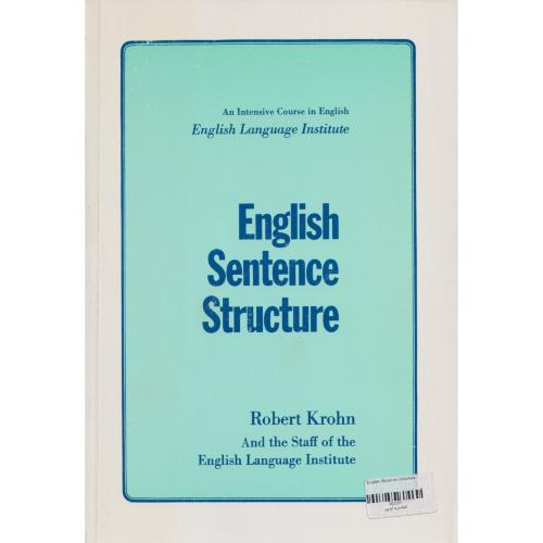 English Sentence Structure