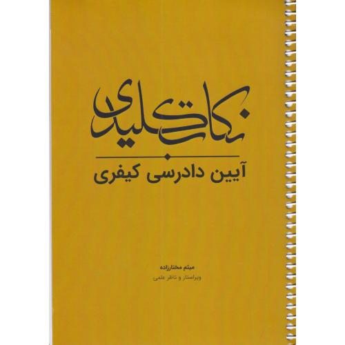 نکات کلیدی آیین دادرسی کیفری