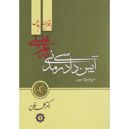 آیین دادرسی مدنی در نظم تطبیقی با قوانین خاص 2 جلدی