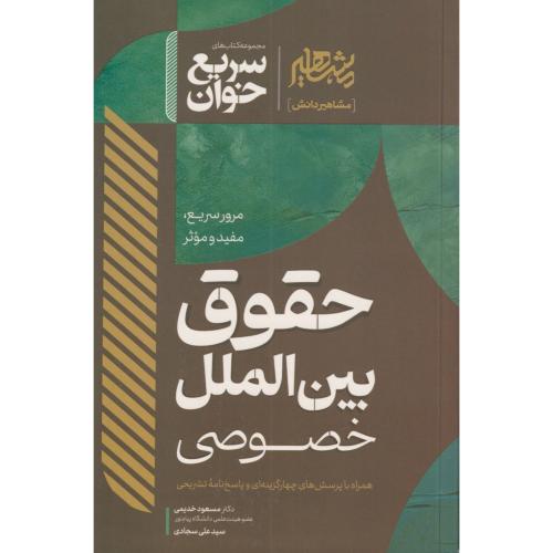 سریع خوان حقوق بین الملل خصوصی