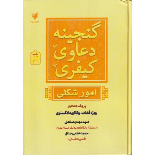 گنجینه دعاوی کیفری( امور شکلی)