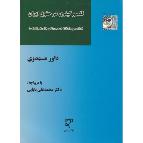 قلمرو کیفری در حقوق ایران    مهدوی