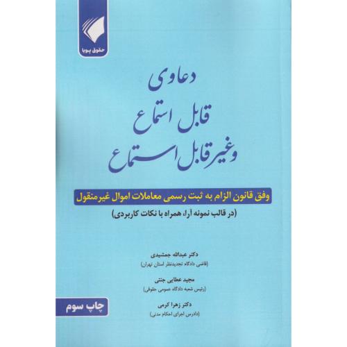دعاوی قابل استماع و غیر قابل استماع