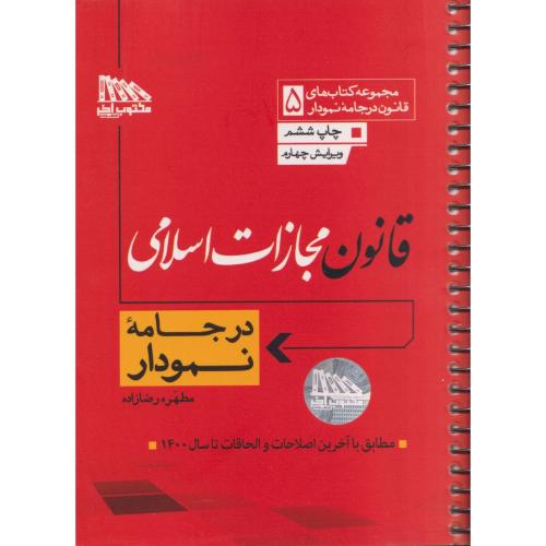 قانون مجازات اسلامی در جامه نموداری سیمی مکتوب آخر