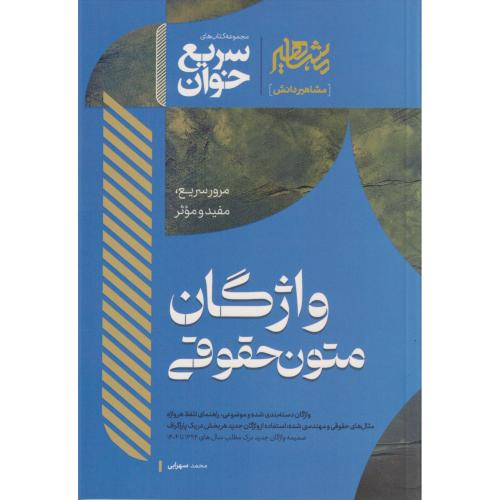 سریع خوان واژگان متون حقوقی